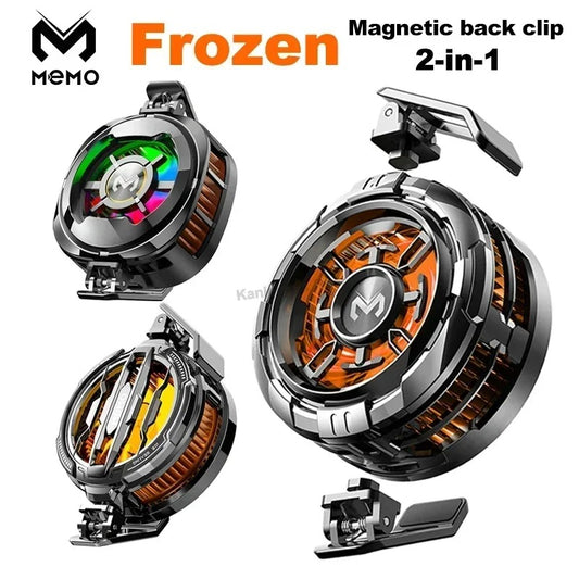 MEMO CX07 Magnetic Phone Radiator Powerful cooling fan case for PUBG and mobile gaming